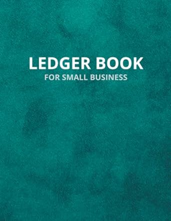 ledger book for small business 1st edition hilltop press b0b4bf5h33