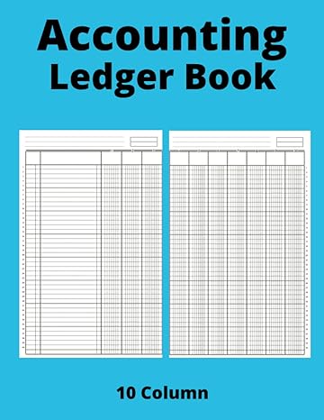 accounting ledger book 10 column  penny mitchell b0cdnmnlg1
