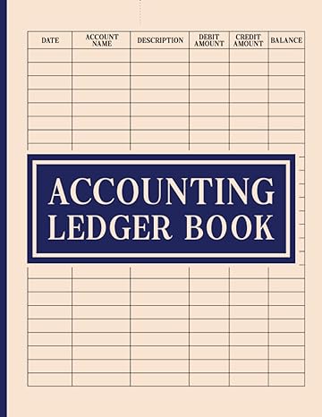 accounting ledger book  med chk b0cf4j4ws1