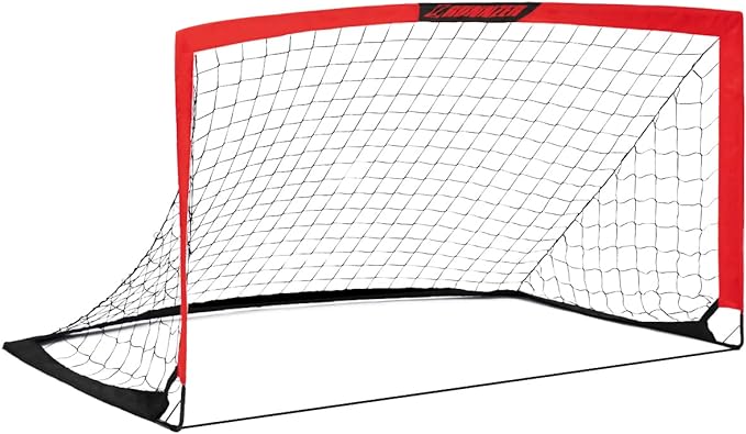 l runnzer soccer goal soccer nets for backyard training goals for soccer practice with carry case  ?l runnzer