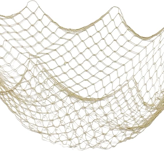 ojyudd fishing net fishnet decor mediterranean style photographing decoration natural fish net  ojyudd