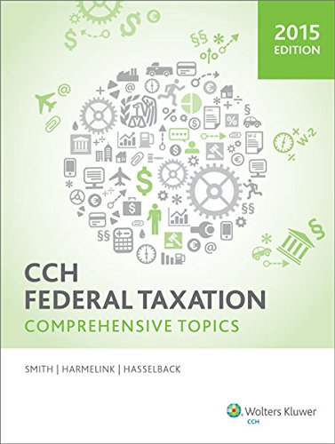 federal taxation comprehensive topics 2015 edition smith, harmelink, and hasselback 080803796x, 9780808037965