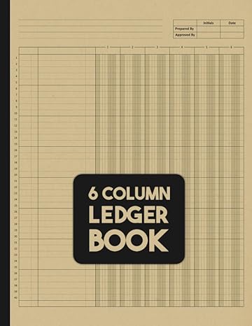 6 column ledger book 1st edition intellect realm b0cfd2lrww