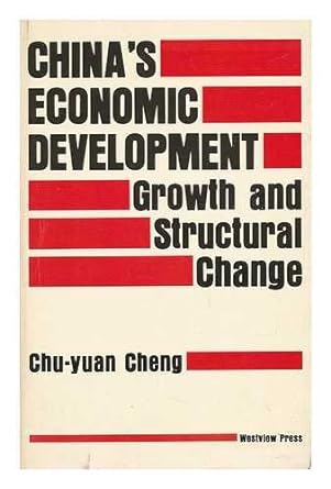 chinas economic development growth and structural change 1st edition chu yuan cheng 0891588922, 978-0891588924