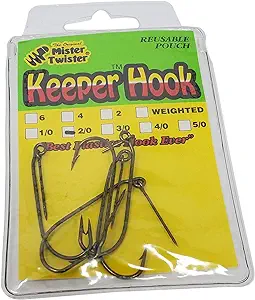 mister twister keeper hook 2 0 bronze kh5-2/0  ?mister twister b0000auutz