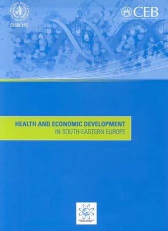 health and economic development in south eastern europe 1st edition who regional office for europe
