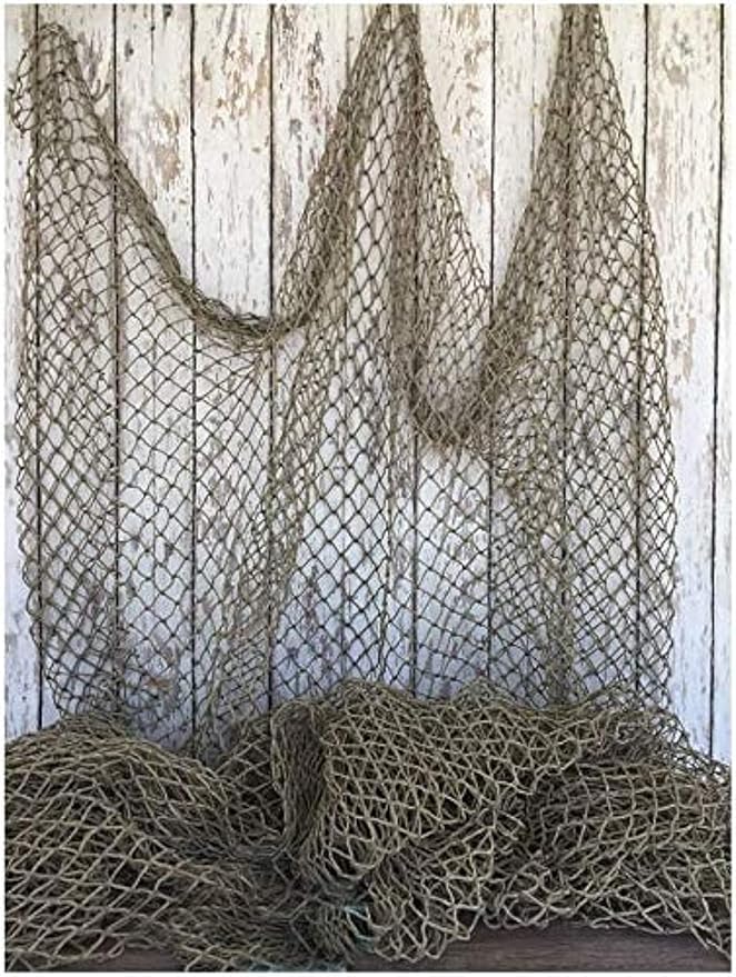 colibrox fishing net 5x10 commercial fish netting old vintage decor  ‎colibrox b07f23wlsf