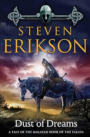 dust of dreams book nine of the malazan book of the fallen  steven erikson 0765316552, 978-0765316554