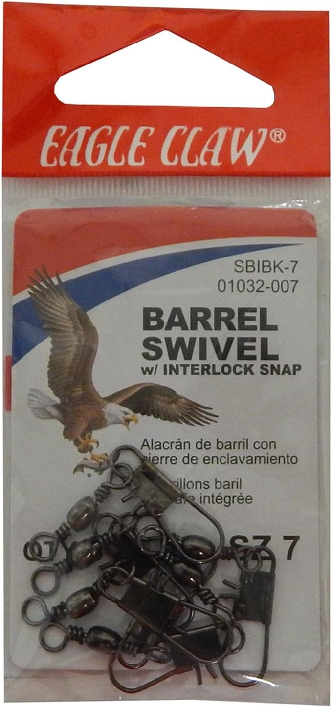 eagle claw 01032 007 barrel swivel  ?eagle claw b0009v2qne