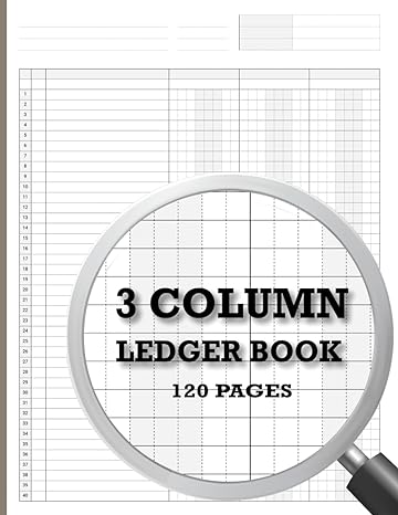 3 column ledger book  lily adams b0cl3shg2j
