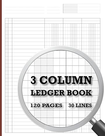 3 column ledger book  lily adams b0cl3vrqxr