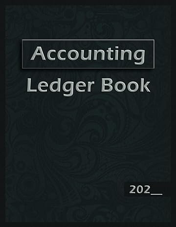Accounting Ledger Book 202