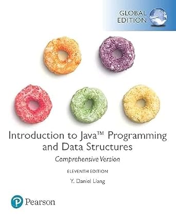 introduction to java programming and data structures comprehensive version 11th global edition y. daniel