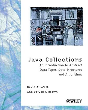Java Collections An Introduction To Abstract Data Types Data Structures And Algorithms