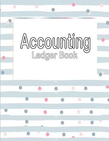 accounting ledger book  dollie sheuly white b0ccc8l5v3