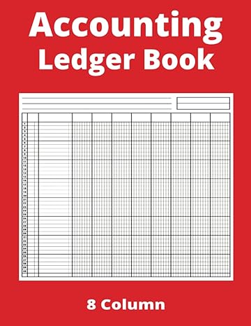 accounting ledger book 8 column  penny mitchell b0cdngr27c