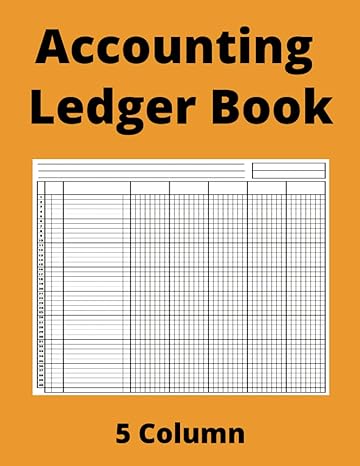 accounting ledger book 5 column  penny mitchell b0cdnmdrjc