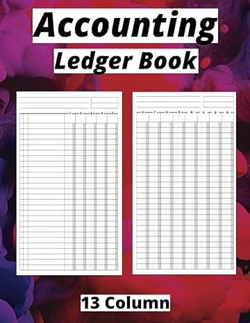 accounting ledger book 13 column  penny mitchell b0cdncl17m