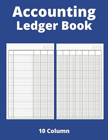 accounting ledger book 10 column  penny mitchell b0cdnps1h5