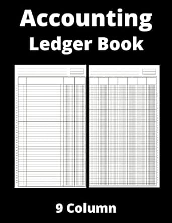 Accounting Ledger Book 9 Column