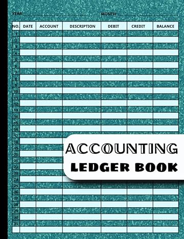 accounting ledger book 1st edition convenient life press b0ch2fw8cn