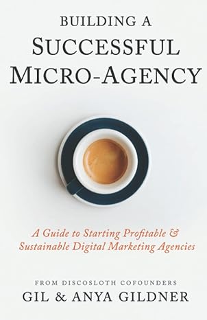 building a successful micro agency a guide to starting profitable and sustainable digital marketing agencies