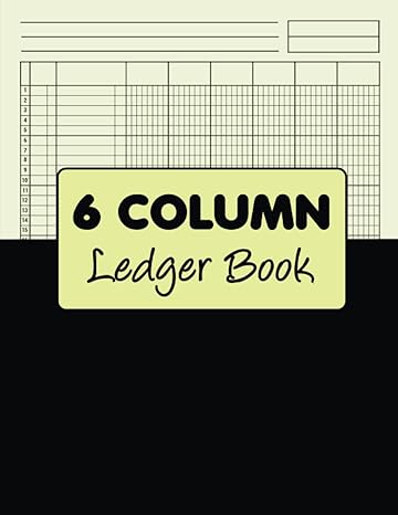 6 column ledger book 1st edition adams publishing b0cj4cwp2d