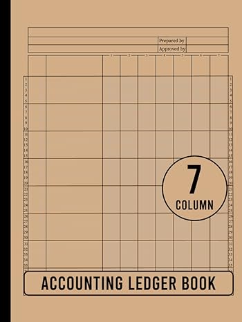 7 column accounting ledger book 1st edition eric okore publishing b0bnh11yr8