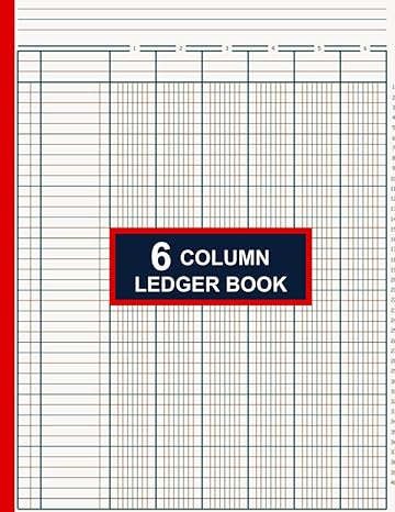 6 column ledger book  driss ledger column b0clt5l1qv