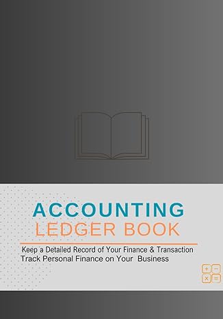 accounting ledger book keep a detailed record of your finance and transaction track personal finance on your