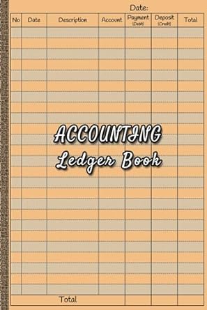 accounting ledger book  merry lines b0clrfhygp