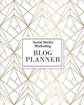 social media marketing blog planner 1st edition journal spark 1796243159, 978-1796243154