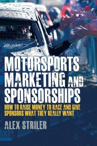 motorsports marketing and sponsorships how to raise money to race and give sponsors what they really want 1st