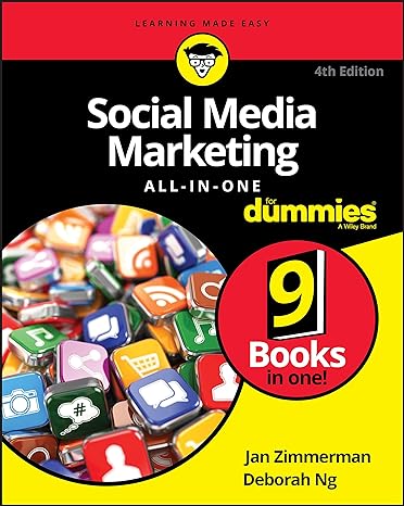 social media marketing 4th edition jan zimmerman ,deborah ng 1119330394, 978-1119330394