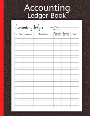 accounting ledger book 1st edition nicole wolsey b0chmzwjq7