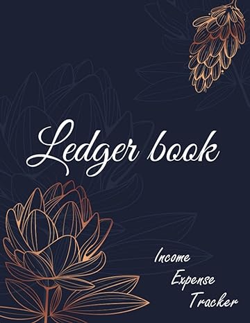 ledger book income expense tracker  smart blank book 979-8541967388