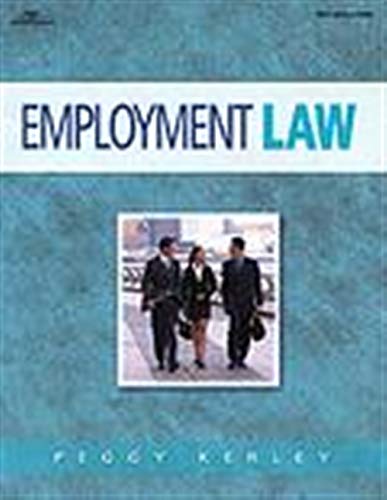 employment law 1st edition peggy kerley 0766815331, 9780766815339