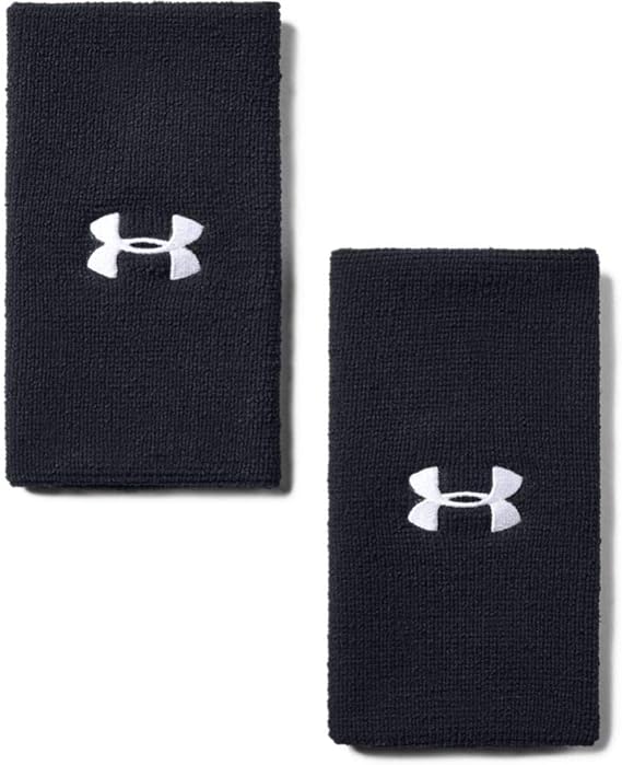 under armour adult 6 inch performance wristband 2 pack  under armour b004kh3p74