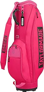 Taylormade Tj155 23ss Box Logo Caddy Bag Pink Unisex