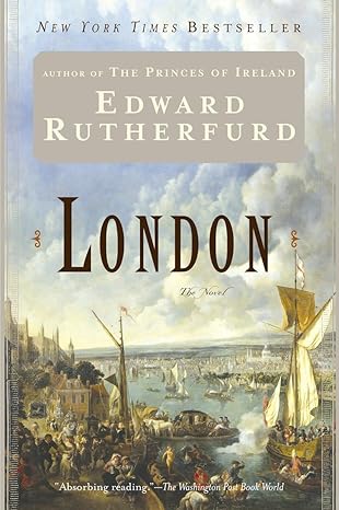 london the novel  edward rutherfurd 0345455681, 978-0345455680