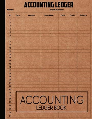 accounting ledger book  radouane doudouh 979-8744056216