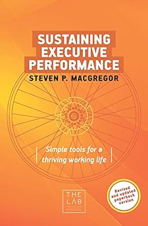 sustaining executive performance simple tools for a thriving working life 1st edition steven p. macgregor