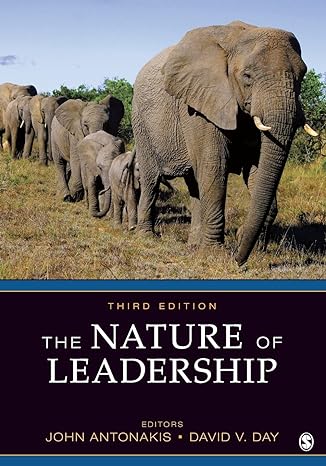 the nature of leadership 3rd edition john antonakis ,david v. day 1483359271, 978-1483359274