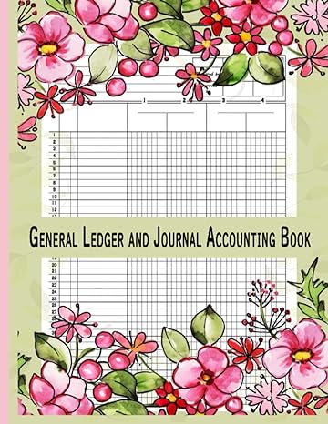 general ledger and journal accounting book  larry univers press b0bvpdvgx3