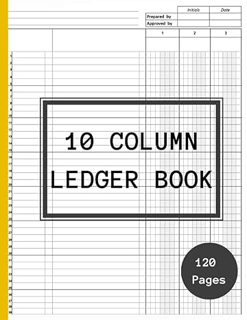 10 column ledger book 120 pages  sanae sekkour b0bvt72lhd