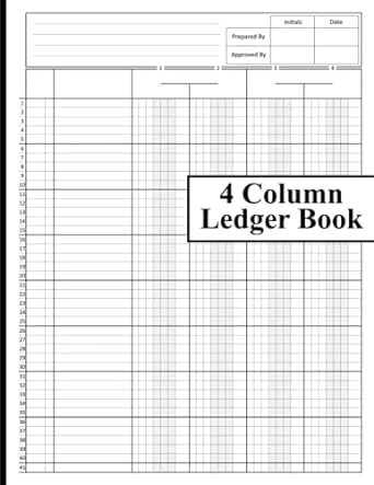 4 column ledger book 1st edition zulfiqar b0bvt7hhx5