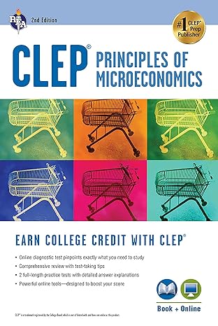 clep principles of microeconomics 2nd edition richard sattora 0738610283, 978-0738610283