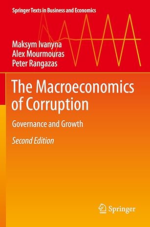 the macroeconomics of corruption governance and growth 2nd edition maksym ivanyna ,alex mourmouras ,peter