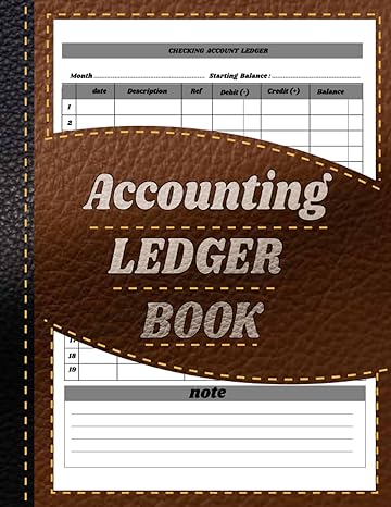 accounting ledger book simple accounting ledger for bookkeeping with note and small business income expense