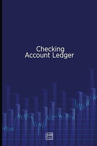 checking account ledger simple accounting ledger for bookkeeping notebook blueprint chart cover 6 x 9 po 108
